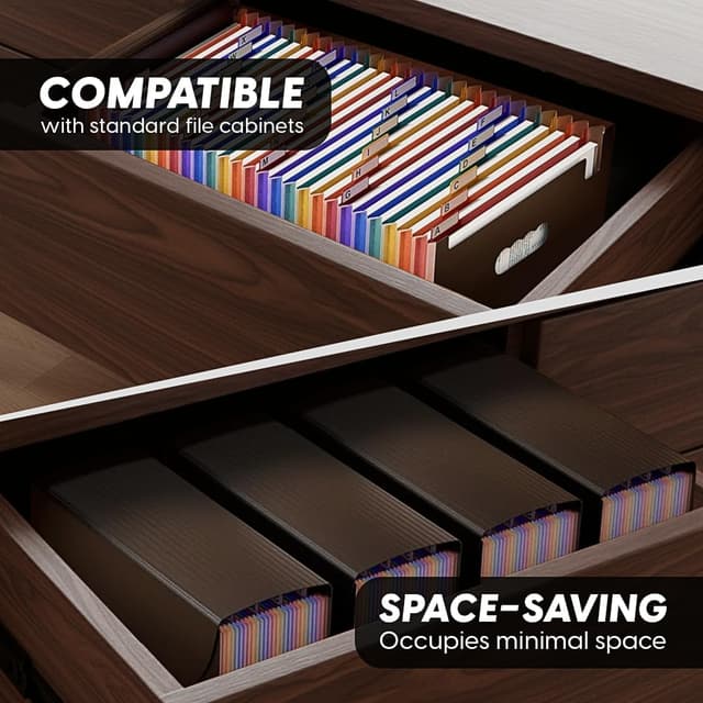 Detalle de Heptazopy File Organiser 26-folder A4 document organiser