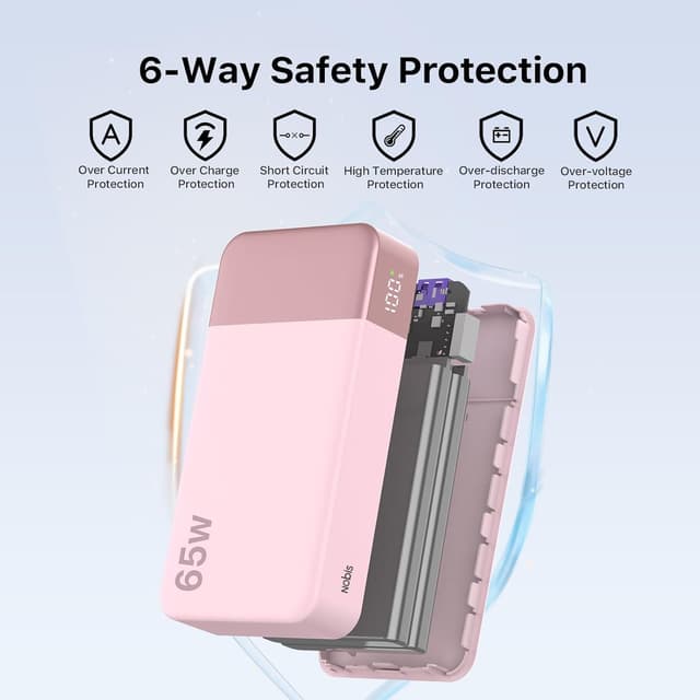 Thumbnail 6 de NOBIS Power Bank 20000mAh PowerBank 65W