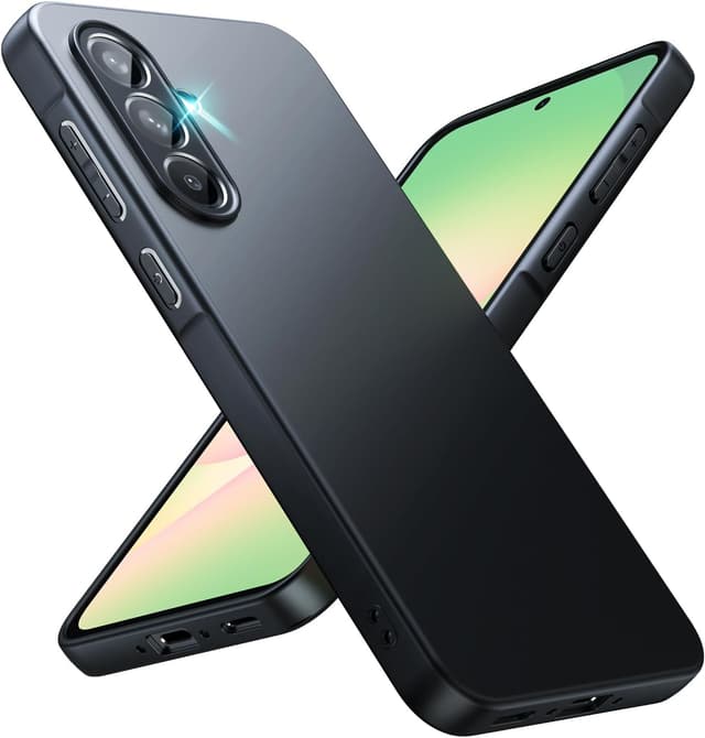 Detalle de Coque TesRank en TPU souple antichoc et antidérapante pour Samsung Galaxy A56 5G (noir)