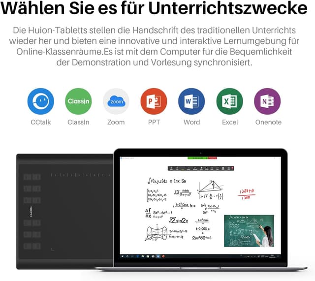 Thumbnail 5 de HUION Inspiroy H1060P Grafiktablett 10×6,25 Zoll 🎨