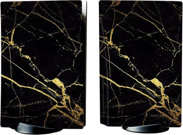 Thumbnail 6 de Playvital PS5 skin set Black & Gold