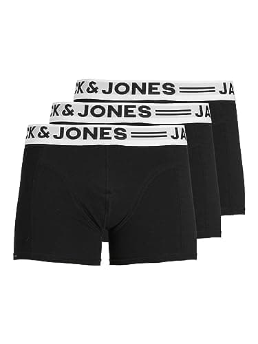 Detalle de JACK & JONES SENSE TRUNKS bóxer pack 3, talla S