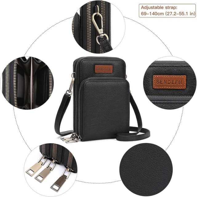 Detalle 2 de SENDEFN phone bag crossbody 6.8 inch