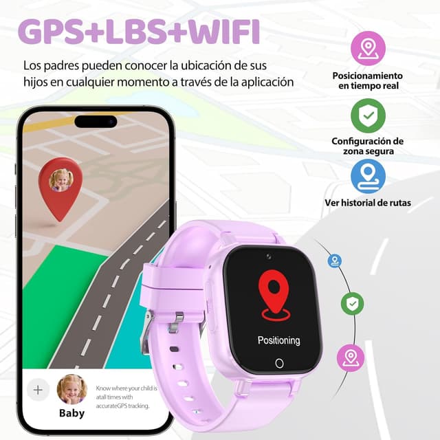 Thumbnail 1 de Alutoria Reloj Inteligente niños 1.44" 📱