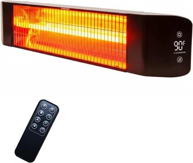 Imagen de Electric Outdoor Heater 1500W Patio Heater en OfertitasTOP