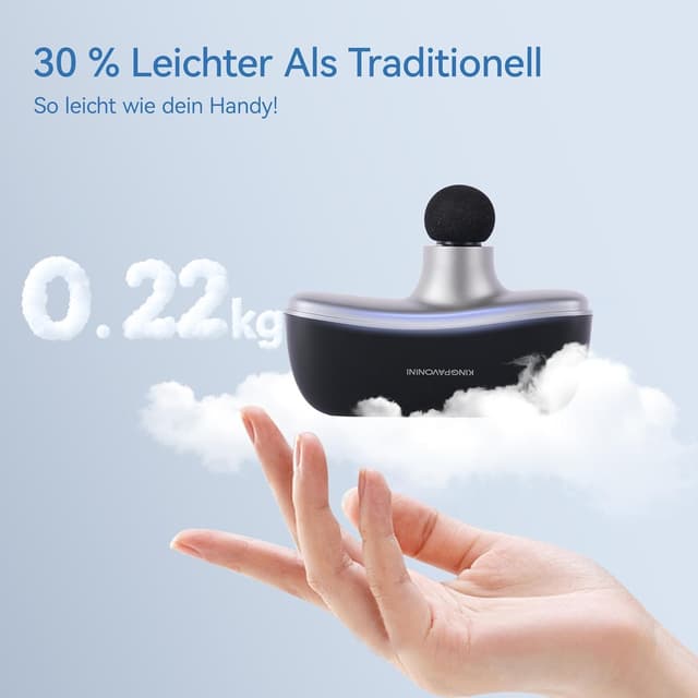 Detalle 2 de KingPavonini Mini Massage Gun