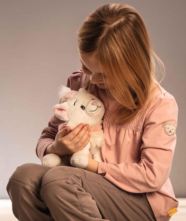 Thumbnail 6 de Steiff 24658 Katze Marie (24 cm) – Soft Cuddly Friends im Disney-Look, Weiß/Rosa