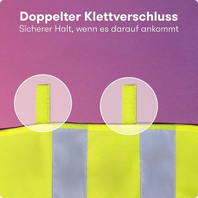 Thumbnail 2 de PURAHELP Warnwesten Auto 5er Set Gelb EN ISO 20471