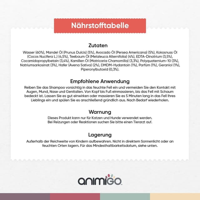 Thumbnail 3 de animigo Flohshampoo 500ml