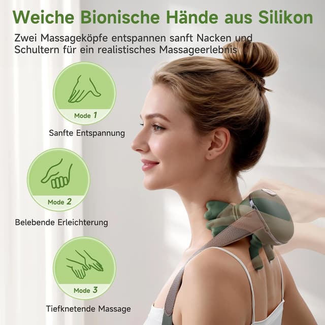 Detalle 2 de 4D Bionische Hand NackenmassagegerĂ€t 180 Min. đ