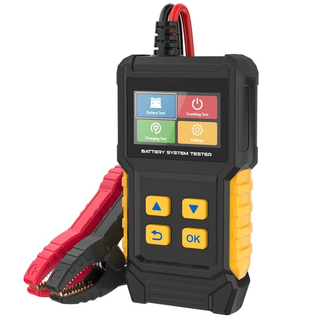 Detalle de LUTIFIX BT360 tester batteria auto 12V/24V digitale per avviamento e carica