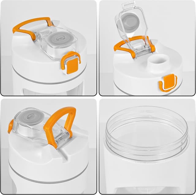 Detalle 2 de mountop Protein Shaker Bottle 400ml