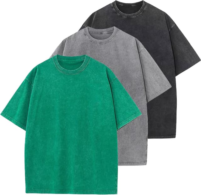 Thumbnail 6 de Men's Cotton Oversized Tee 3 Colors