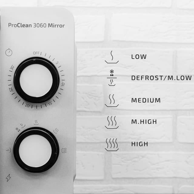 Detalle de Cecotec ProClean 3060 Mirror da 20 litri con tecnologia 3DWave e rivestimento Ready2Clean