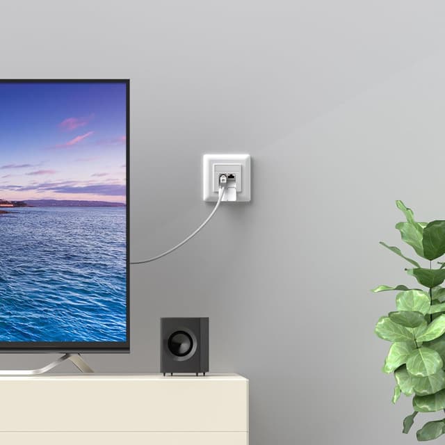 Detalle 2 de FGB CAT6a Netzwerkdose 10 Gbit/s 📡