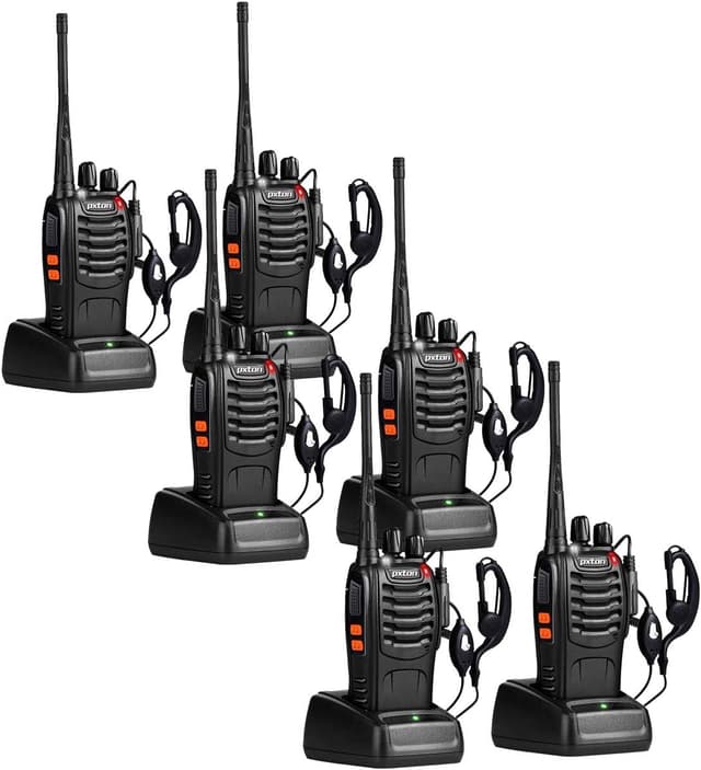 Imagen de pxton Two Way Radios 6 Pack walkie talkies en OfertitasTOP