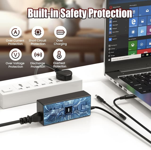 Thumbnail 4 de Dell HA65NS5-00 65W Laptop Charger for Inspiron & Latitude