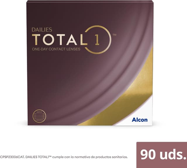 Thumbnail 1 de Dailies Total 1 Lentes de contacto diarias, 90 unidades 👁️