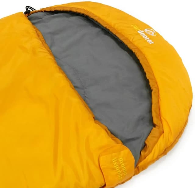 Detalle de outdoorer Kinderschlafsack Dream Express – Deckenschlafsack für Kinder mit Baumwoll-Futter