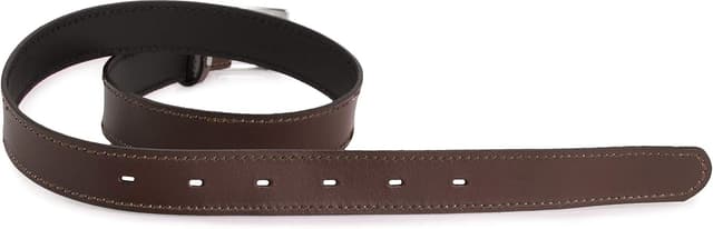 Detalle de Ladeheid Kinder Gürtel Ledergürtel für Jungen mit Schnalle, 2,5 cm breit (2–5 cm Lochabstand durch Auswahl), EU-Fertigung