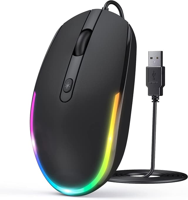 Detalle de Seenda Wired Mouse with 1600 DPI
