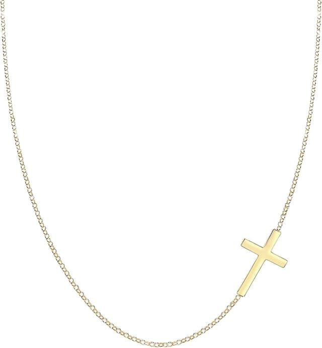 Detalle de Elli Halskette 925 Kreuzanhänger