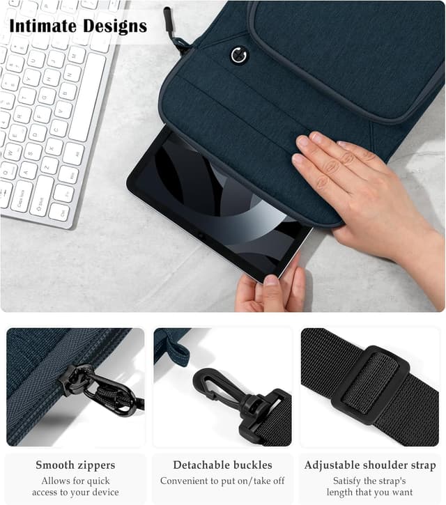 Thumbnail 6 de Dadanism 9-11 Inch Tablet Sleeve Indigo