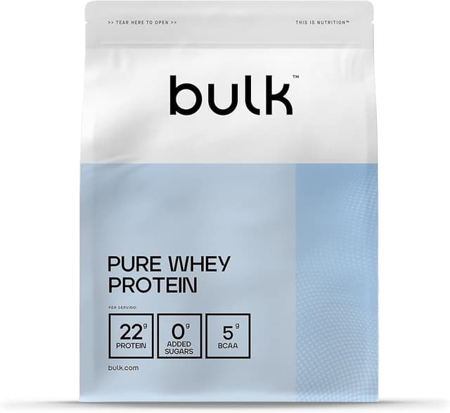 Imagen de Bulk Pure Whey Protein 1kg 🍫 Alta concentración y rápida absorción en OfertitasTOP