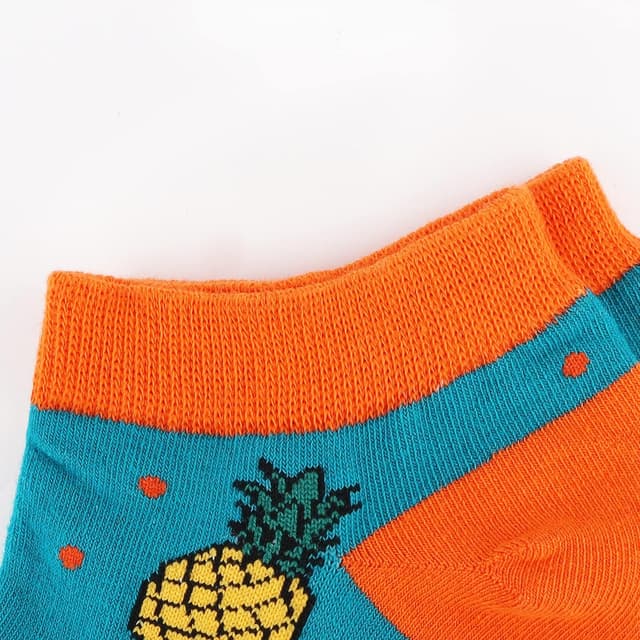 Thumbnail 6 de Jeasona 10–12 Paar lustige Sneaker-Socken für Damen (Baumwolle), Kurz & farbenfroh, Größe 35–42