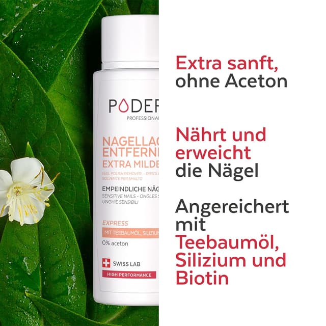 Detalle de PODERM Nagellackentferner 100 ml đ