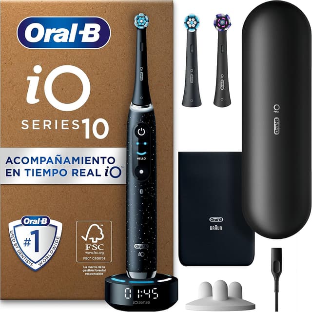 Detalle de Oral-B iO 10 Cepillo eléctrico negro