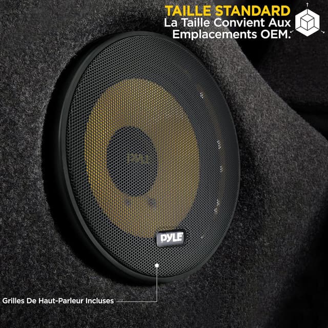 Thumbnail 2 de Paire midbass 16,5 cm Pyle 400 W