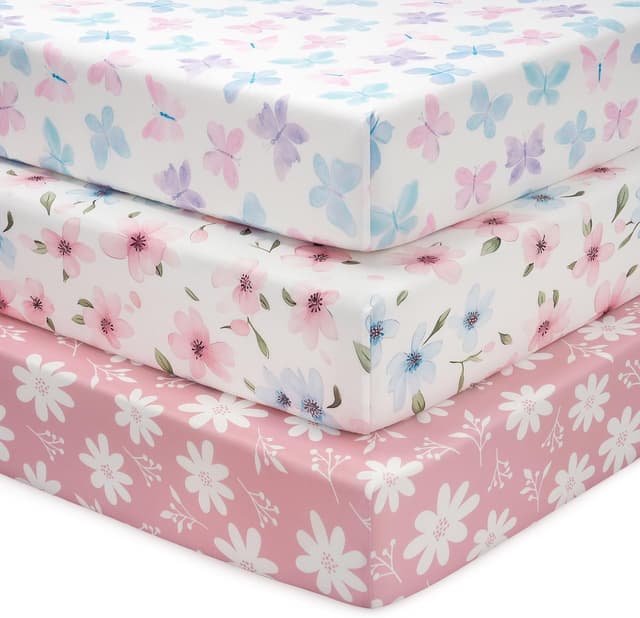 Imagen de FIEMOL Travel Cot Sheets 95x65cm en OfertitasTOP