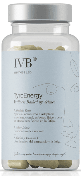 Detalle de IVB Wellness Lab TyroEnergy 60 cápsulas 💊