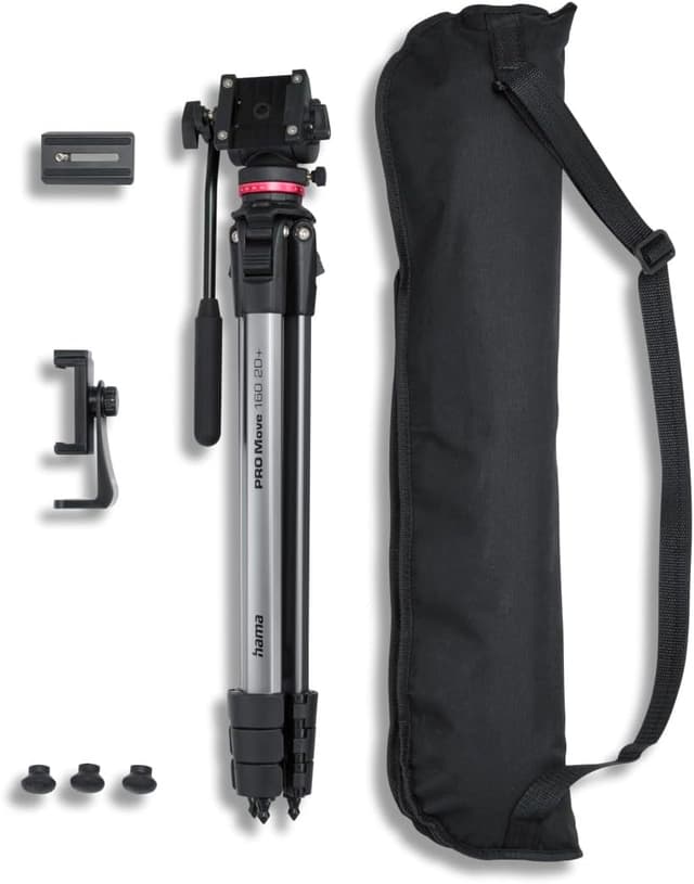 Detalle 2 de Hama PRO Move 160 Videostativ bis 7 kg
