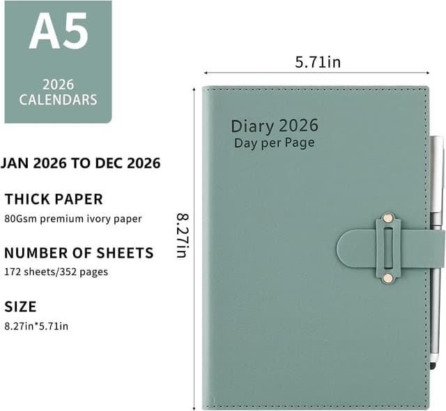 Detalle de Mljtoyo Agenda 2026 A5