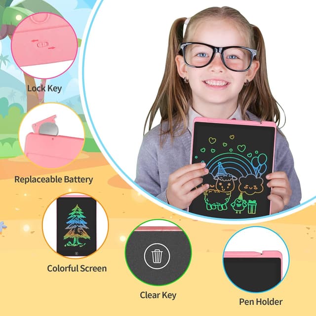 Thumbnail 4 de GUYUCOM Lot 2 tableaux Ă dessin 30,5 cm đź–Ť