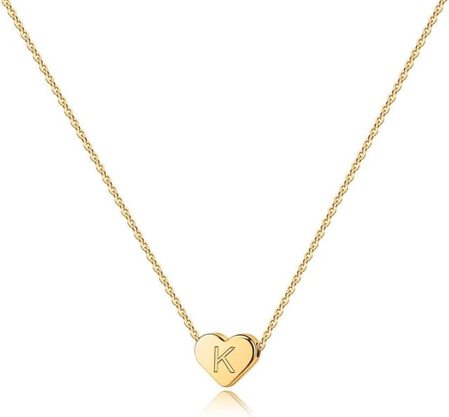 Detalle de Collana con iniziale in oro 14K
