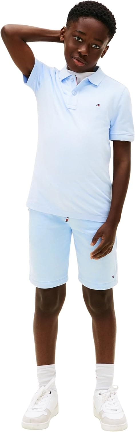 Detalle 2 de Tommy Hilfiger Flag Polo SS KB0KB09103 per bambini e ragazzi (confezione singola)