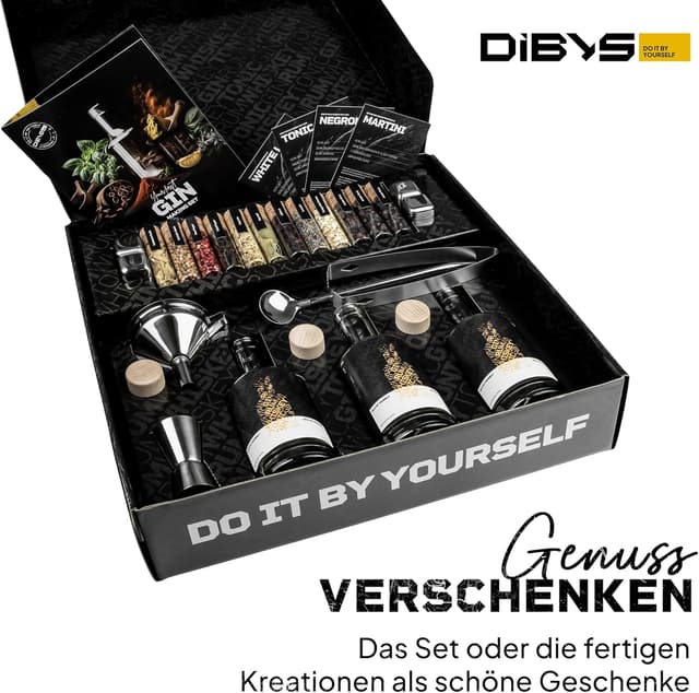 Thumbnail 6 de DIBYS Gin-Selber-Machen-Set mit 12 Botanicals ⚙