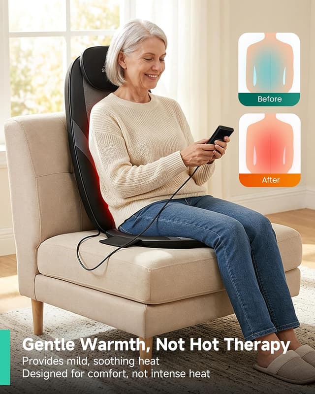 Thumbnail 4 de SNAILAX Shiatsu Asiento Masajeador