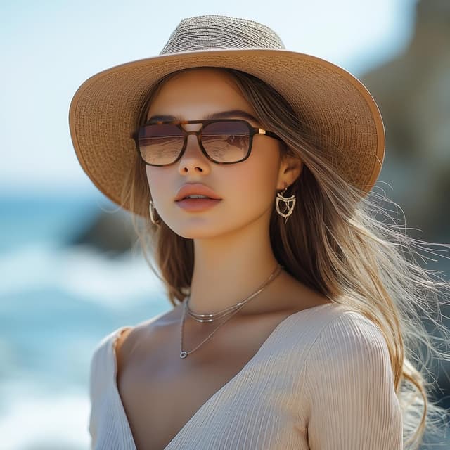 Thumbnail 2 de wearPro Sonnenbrille Damen polarisiert UV400 Rechteckig