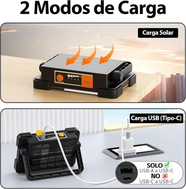 Detalle 2 de OHAYORI Foco LED Recargable 6000 mAh