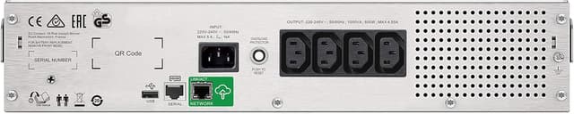 Detalle 2 de APC Smart-UPS SMC1000I 1000 VA rack 2U