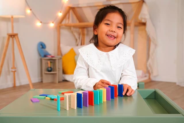 Thumbnail 1 de Eichhorn EH Games Domino Rally jeu de dominos 🎲