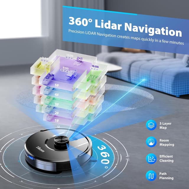 Thumbnail 1 de Tikom L8000 Pro Robot Vacuum