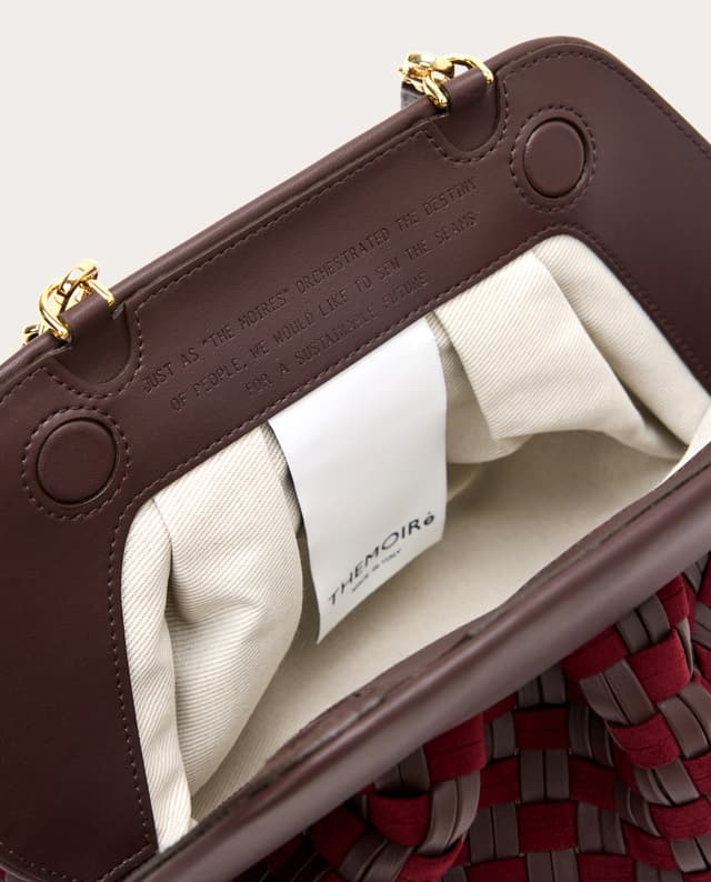 Thumbnail 3 de Themoirè Tia Micro Weaved bolso de mano