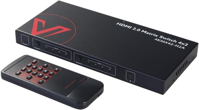 Detalle de v AV Access 4x2 HDMI matrix 4K@60Hz