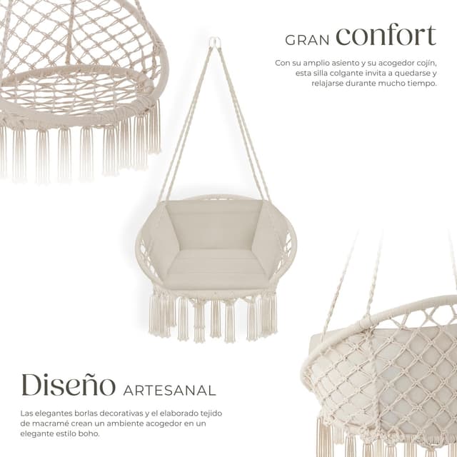 Thumbnail 2 de tectake® Columpio Jardín Exterior 150 kg