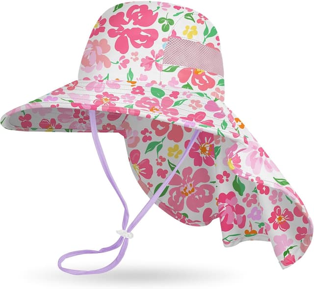 Detalle de MHJY kids sun hat UV protection
